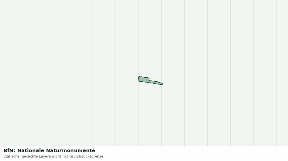 Statische Kartenansicht: BfN: Nationale Naturmonumente