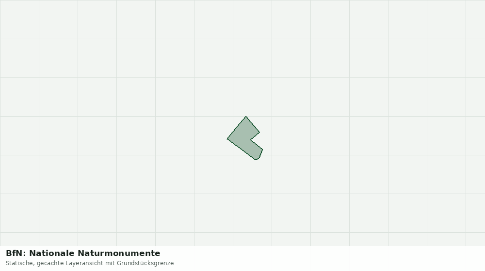 Statische Kartenansicht: BfN: Nationale Naturmonumente