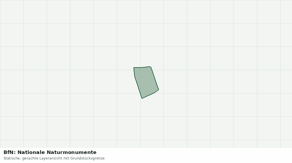 Statische Kartenansicht: BfN: Nationale Naturmonumente