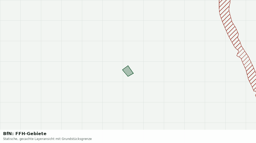 Statische Kartenansicht: BfN: FFH-Gebiete