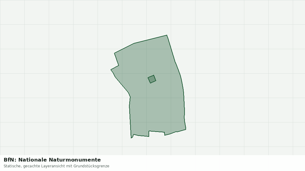 Statische Kartenansicht: BfN: Nationale Naturmonumente