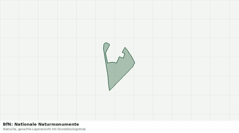 Statische Kartenansicht: BfN: Nationale Naturmonumente
