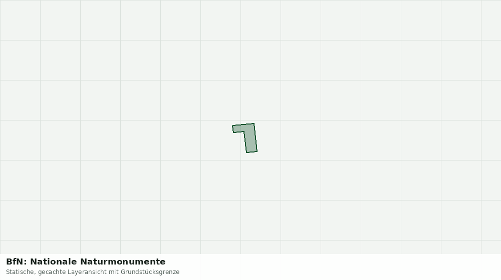 Statische Kartenansicht: BfN: Nationale Naturmonumente