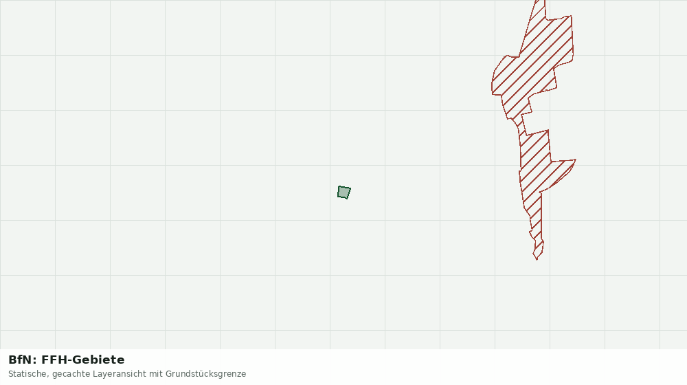 Statische Kartenansicht: BfN: FFH-Gebiete