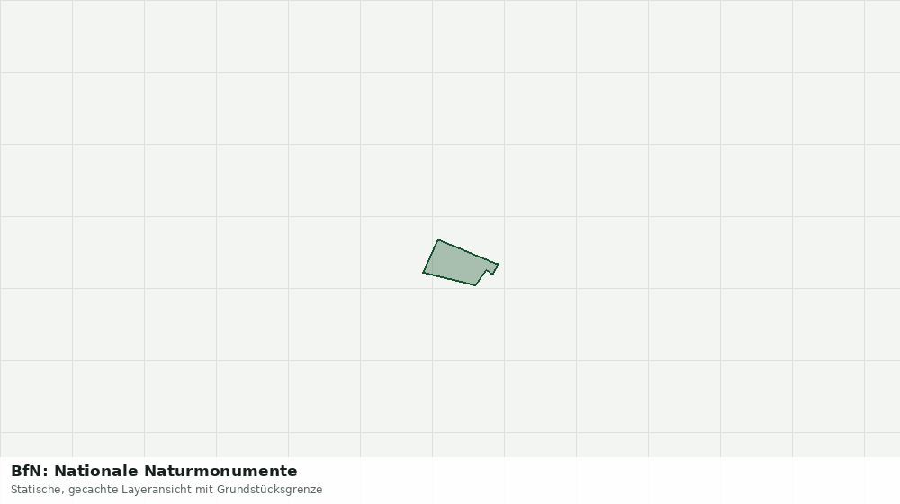 Statische Kartenansicht: BfN: Nationale Naturmonumente