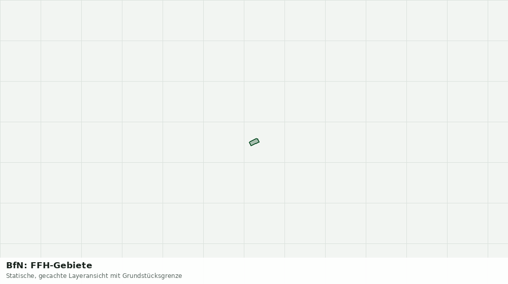 Statische Kartenansicht: BfN: FFH-Gebiete