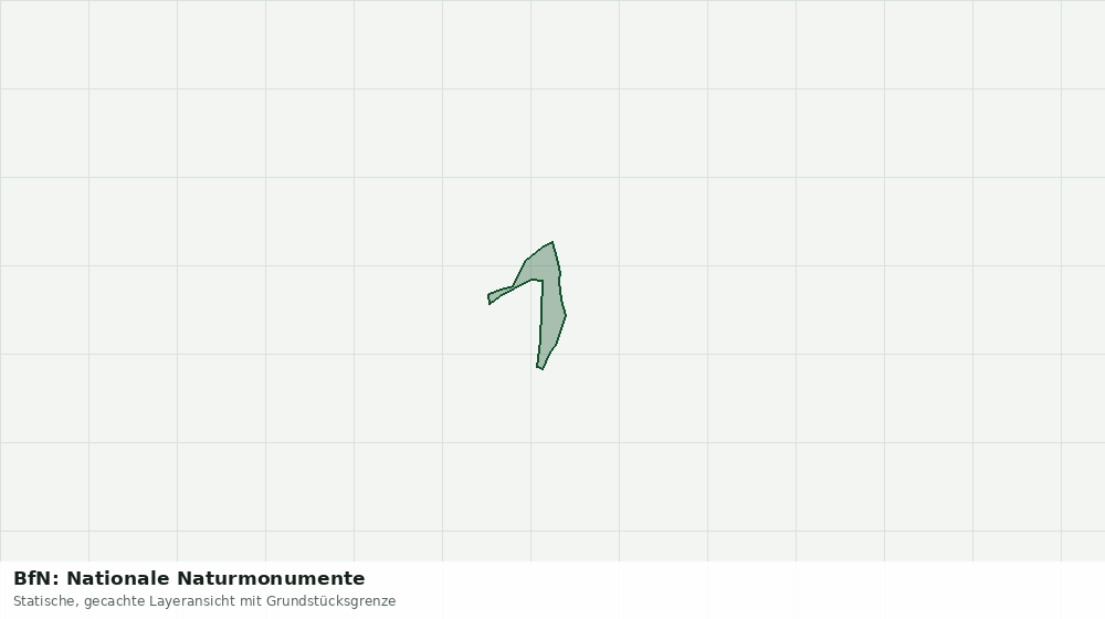 Statische Kartenansicht: BfN: Nationale Naturmonumente