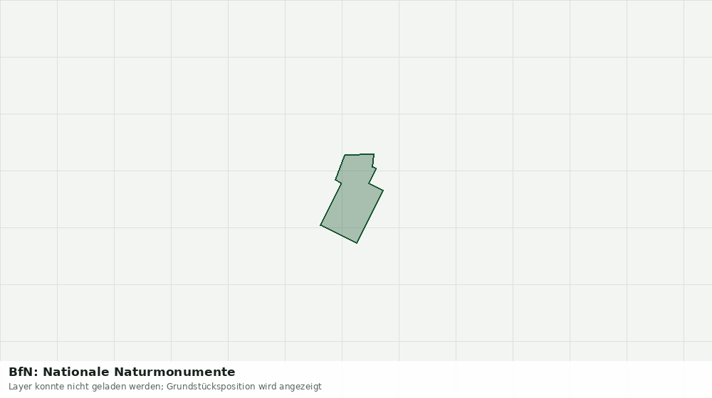 Statische Kartenansicht: BfN: Nationale Naturmonumente