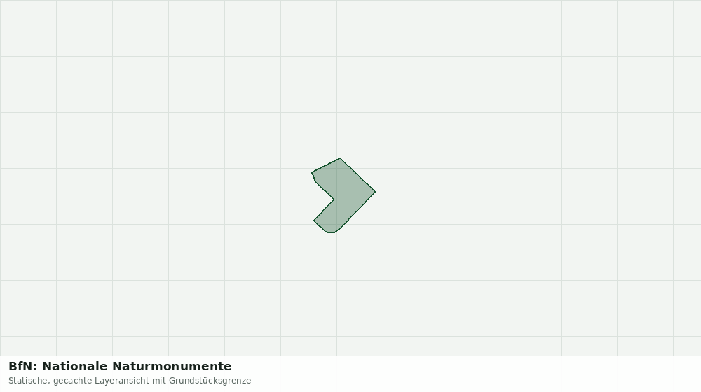 Statische Kartenansicht: BfN: Nationale Naturmonumente