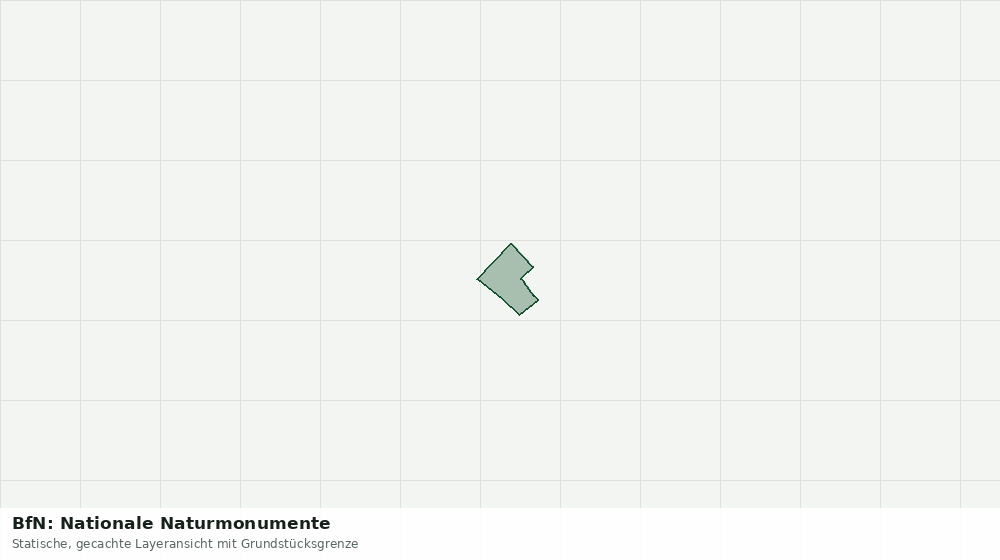 Statische Kartenansicht: BfN: Nationale Naturmonumente
