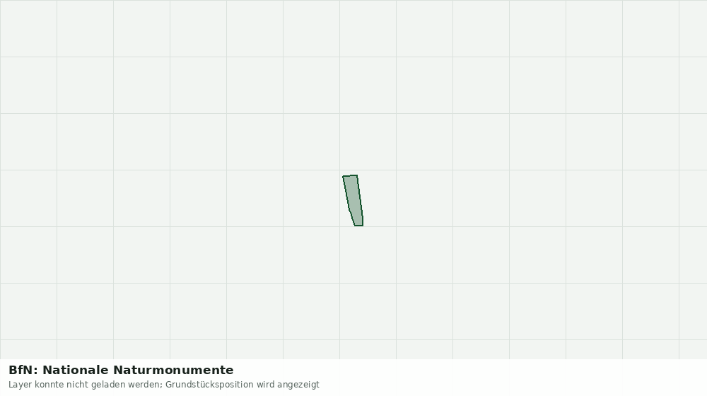Statische Kartenansicht: BfN: Nationale Naturmonumente
