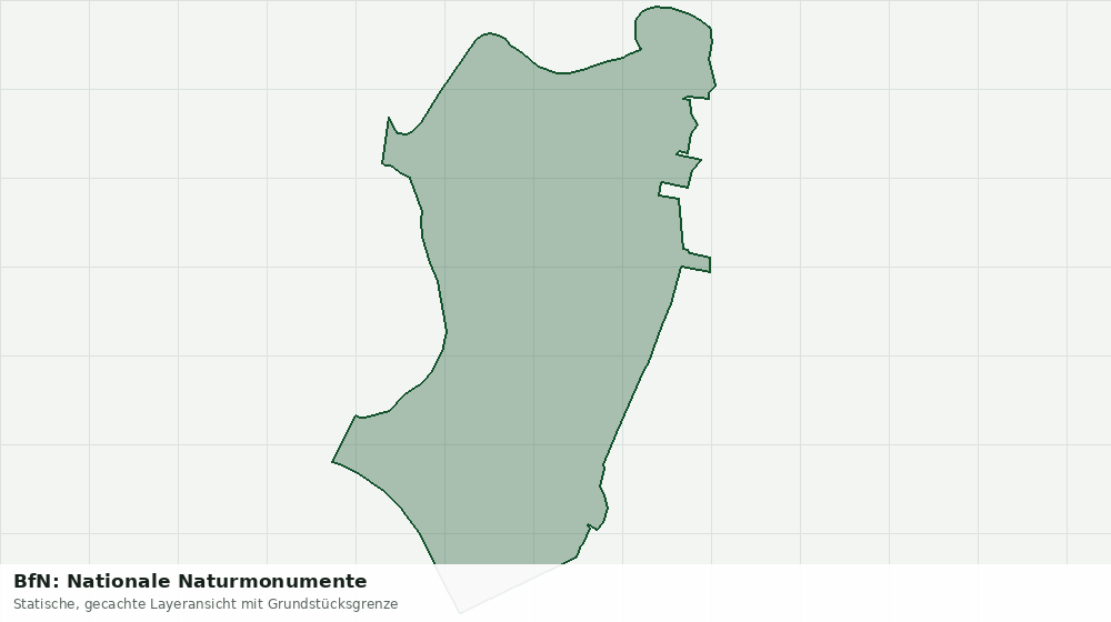 Statische Kartenansicht: BfN: Nationale Naturmonumente