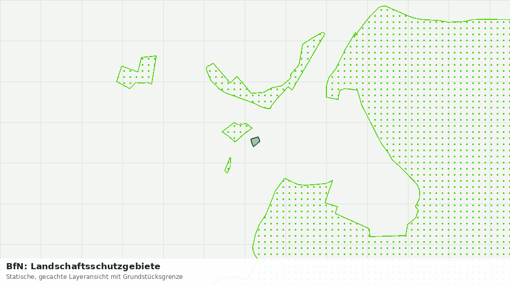 Statische Kartenansicht: BfN: Landschaftsschutzgebiete