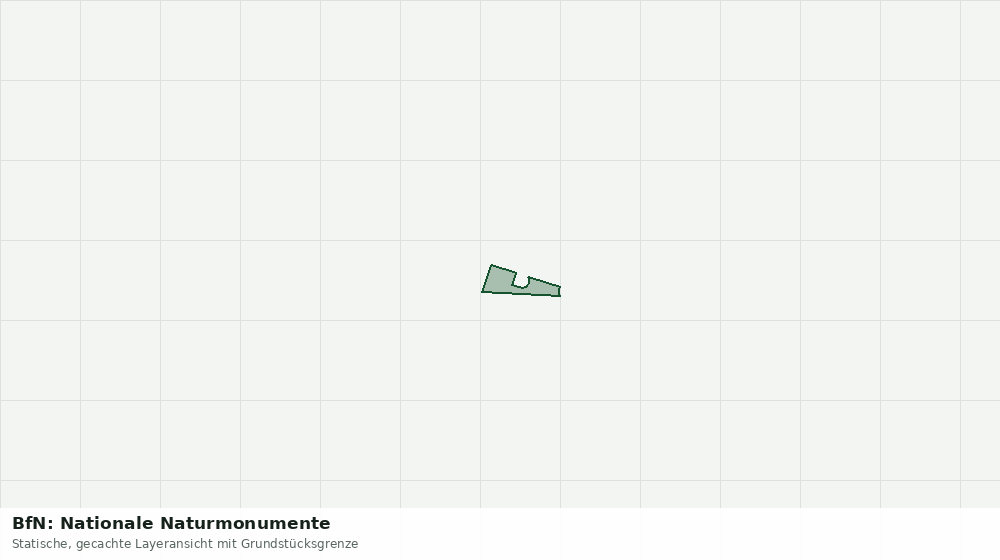 Statische Kartenansicht: BfN: Nationale Naturmonumente