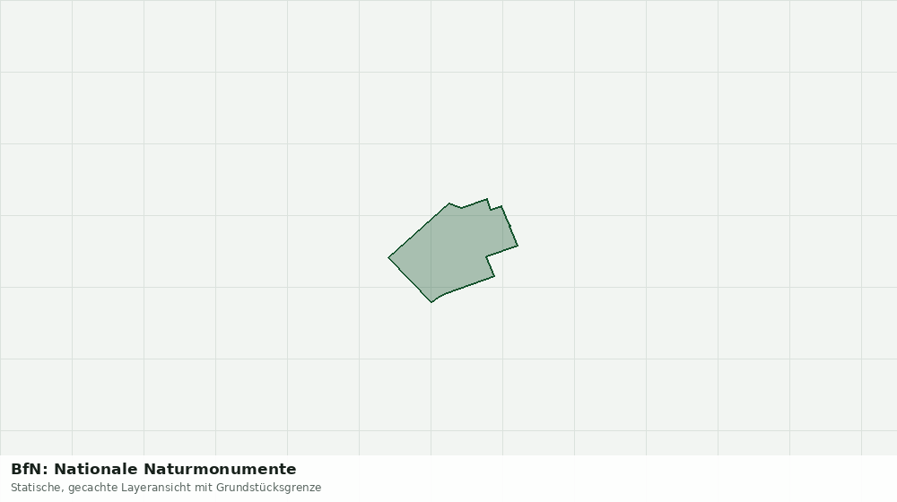 Statische Kartenansicht: BfN: Nationale Naturmonumente