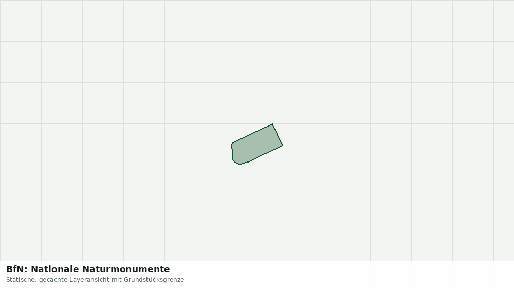 Statische Kartenansicht: BfN: Nationale Naturmonumente