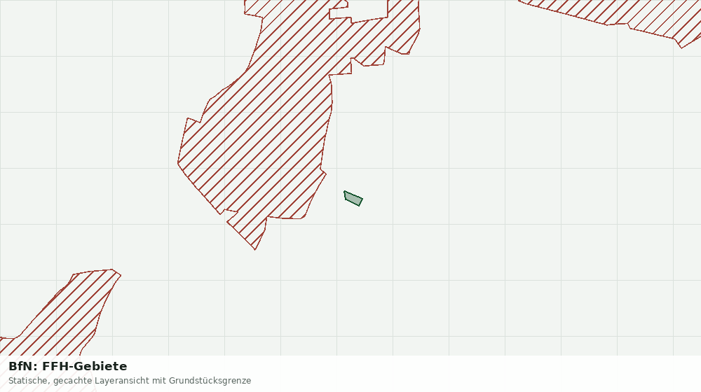 Statische Kartenansicht: BfN: FFH-Gebiete