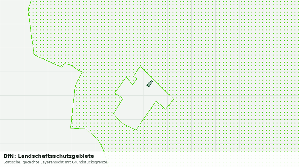 Statische Kartenansicht: BfN: Landschaftsschutzgebiete
