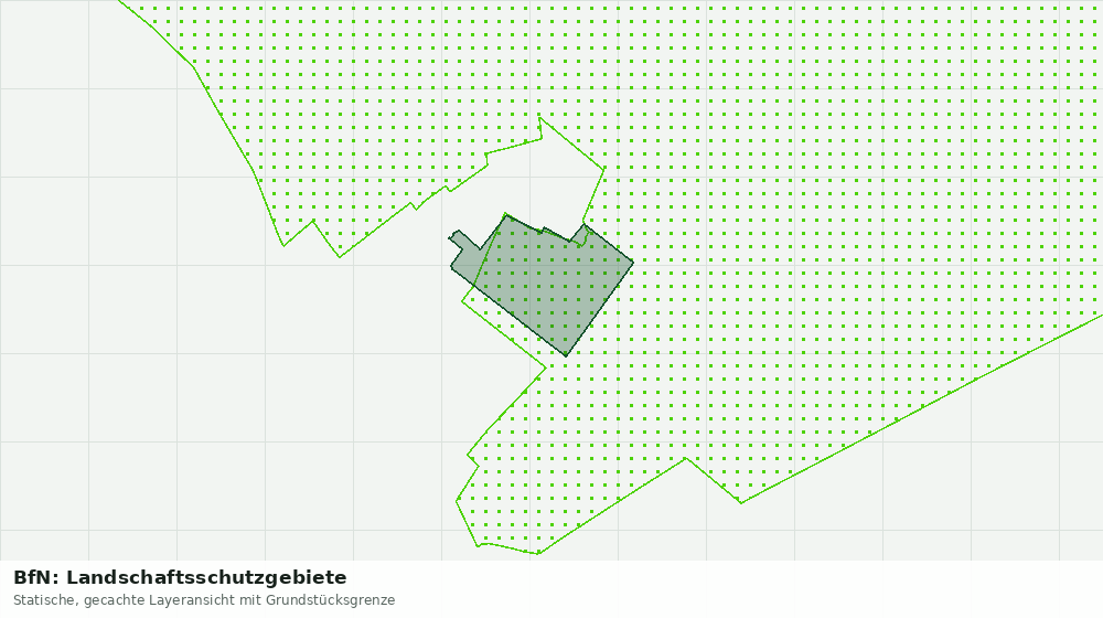 Statische Kartenansicht: BfN: Landschaftsschutzgebiete