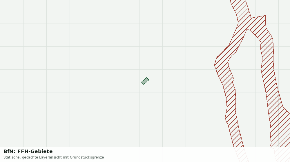 Statische Kartenansicht: BfN: FFH-Gebiete