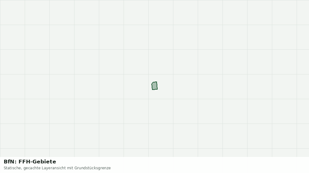 Statische Kartenansicht: BfN: FFH-Gebiete