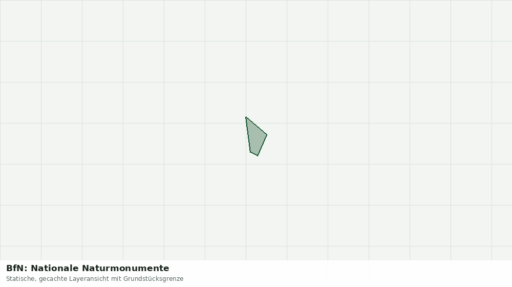 Statische Kartenansicht: BfN: Nationale Naturmonumente