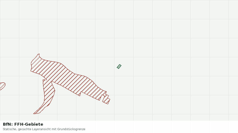 Statische Kartenansicht: BfN: FFH-Gebiete