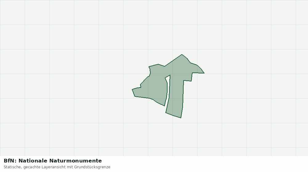 Statische Kartenansicht: BfN: Nationale Naturmonumente