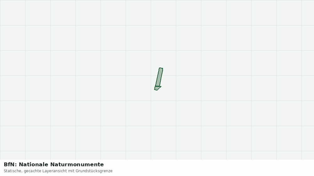Statische Kartenansicht: BfN: Nationale Naturmonumente