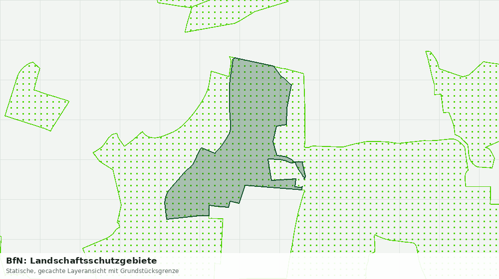 Statische Kartenansicht: BfN: Landschaftsschutzgebiete