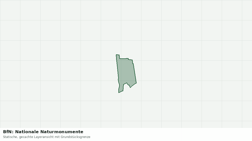 Statische Kartenansicht: BfN: Nationale Naturmonumente