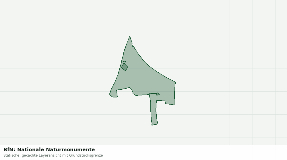Statische Kartenansicht: BfN: Nationale Naturmonumente