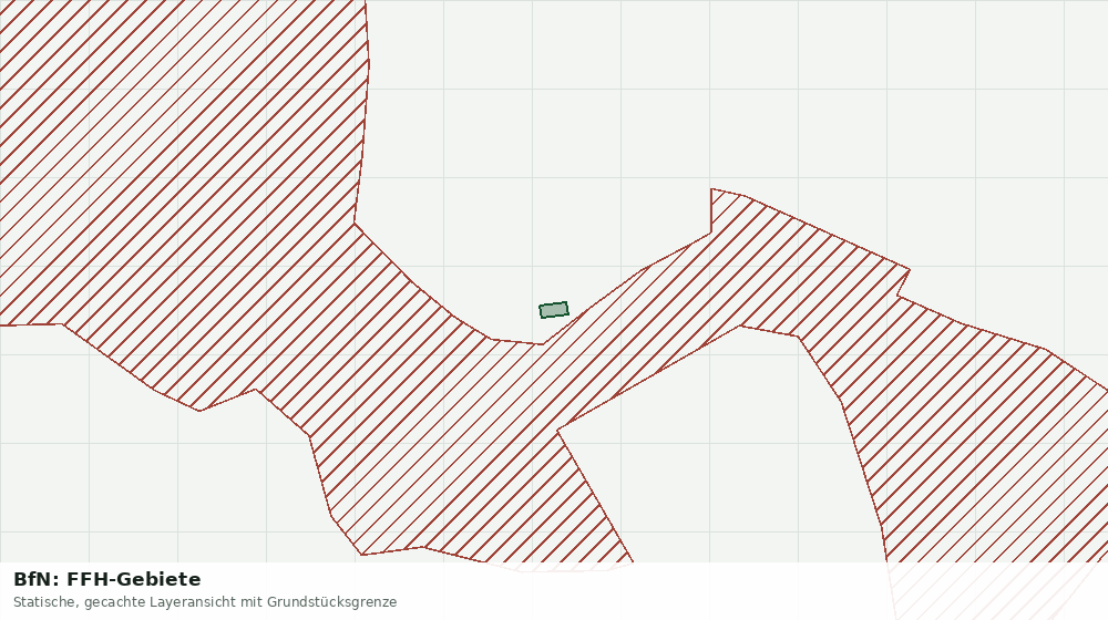 Statische Kartenansicht: BfN: FFH-Gebiete