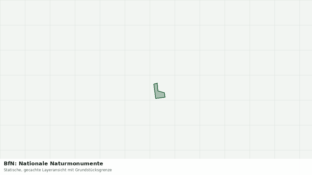 Statische Kartenansicht: BfN: Nationale Naturmonumente
