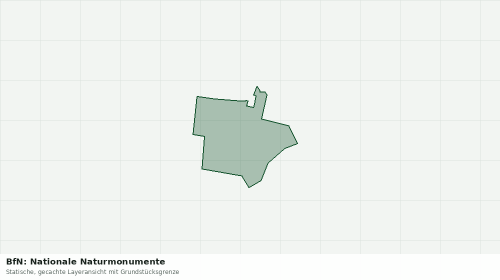 Statische Kartenansicht: BfN: Nationale Naturmonumente