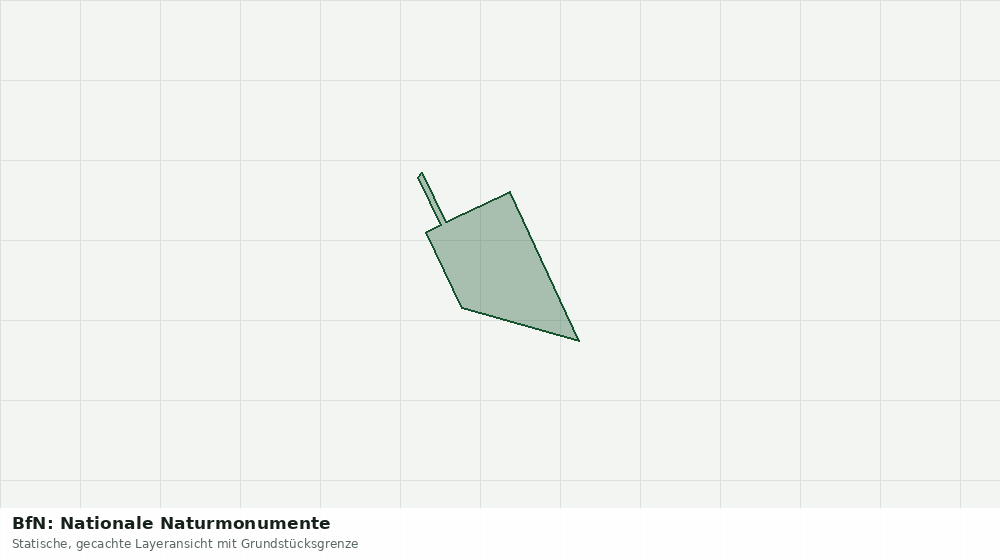 Statische Kartenansicht: BfN: Nationale Naturmonumente