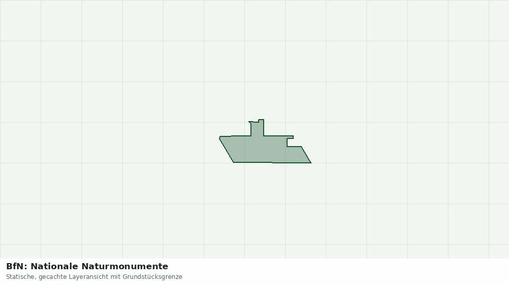Statische Kartenansicht: BfN: Nationale Naturmonumente