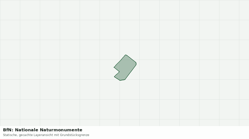 Statische Kartenansicht: BfN: Nationale Naturmonumente