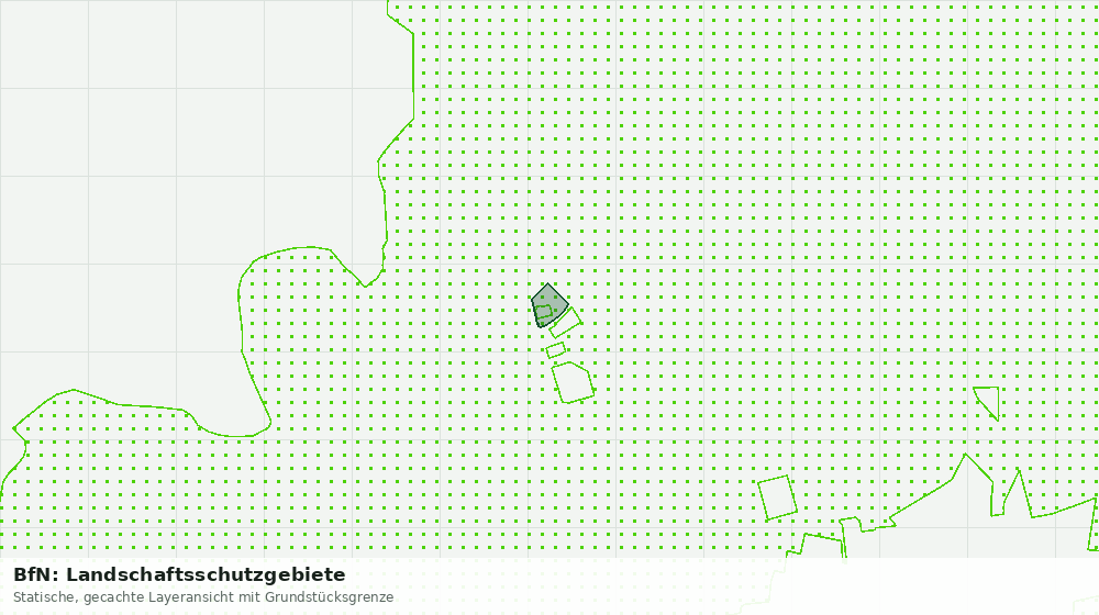 Statische Kartenansicht: BfN: Landschaftsschutzgebiete