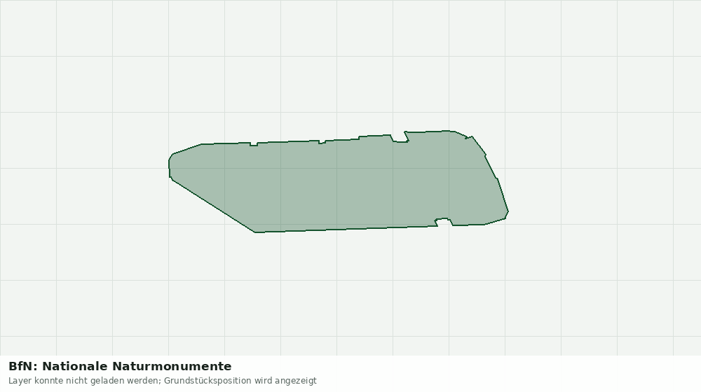 Statische Kartenansicht: BfN: Nationale Naturmonumente