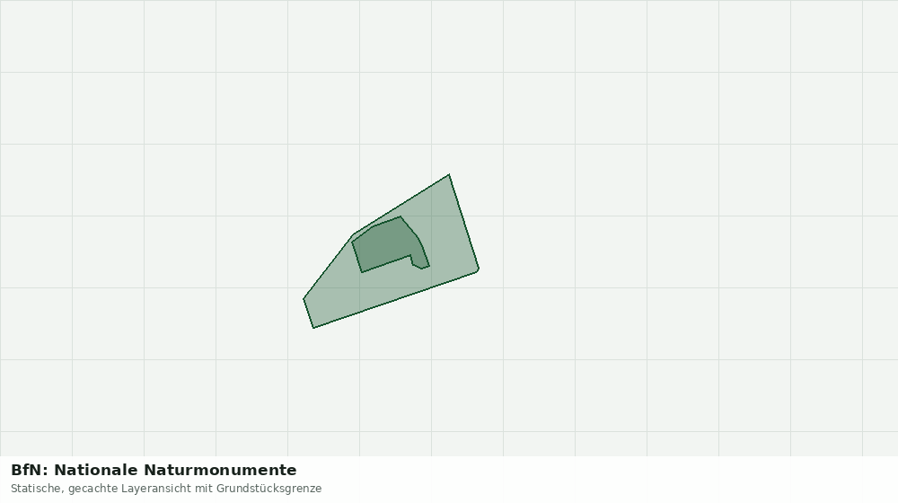 Statische Kartenansicht: BfN: Nationale Naturmonumente