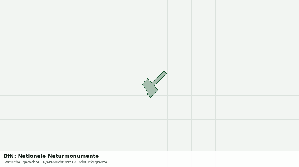 Statische Kartenansicht: BfN: Nationale Naturmonumente