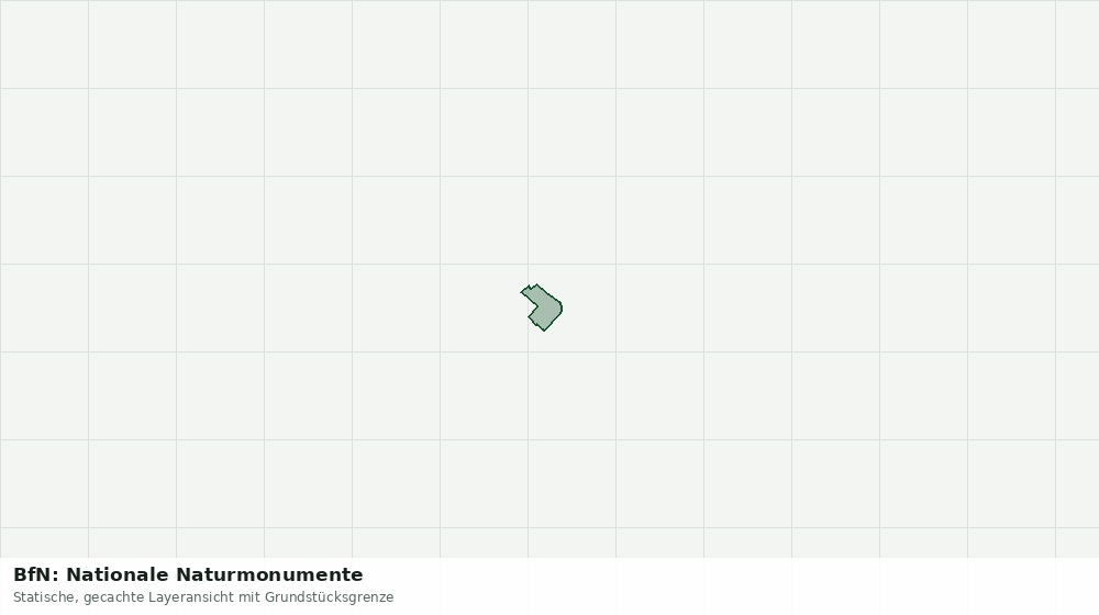 Statische Kartenansicht: BfN: Nationale Naturmonumente