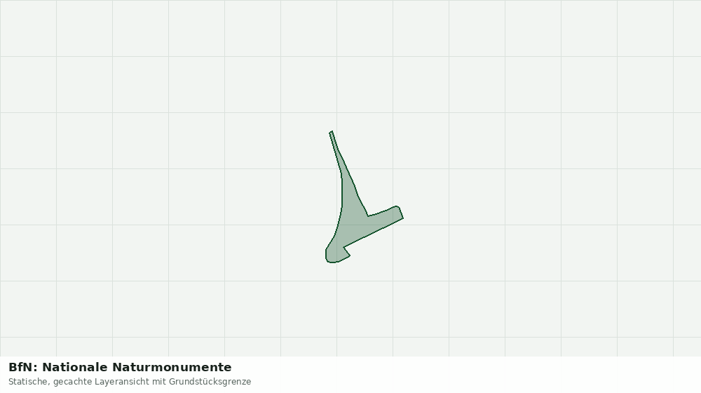 Statische Kartenansicht: BfN: Nationale Naturmonumente
