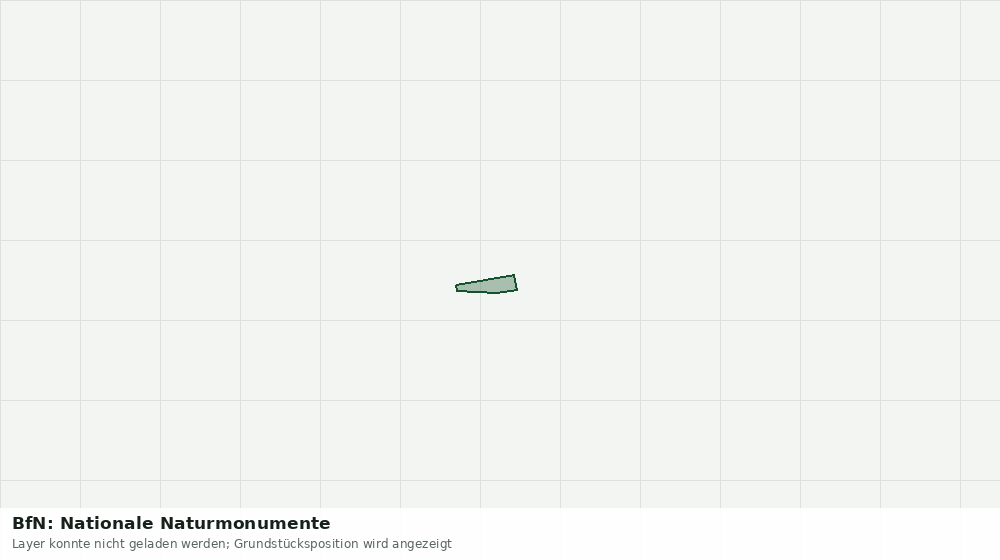 Statische Kartenansicht: BfN: Nationale Naturmonumente