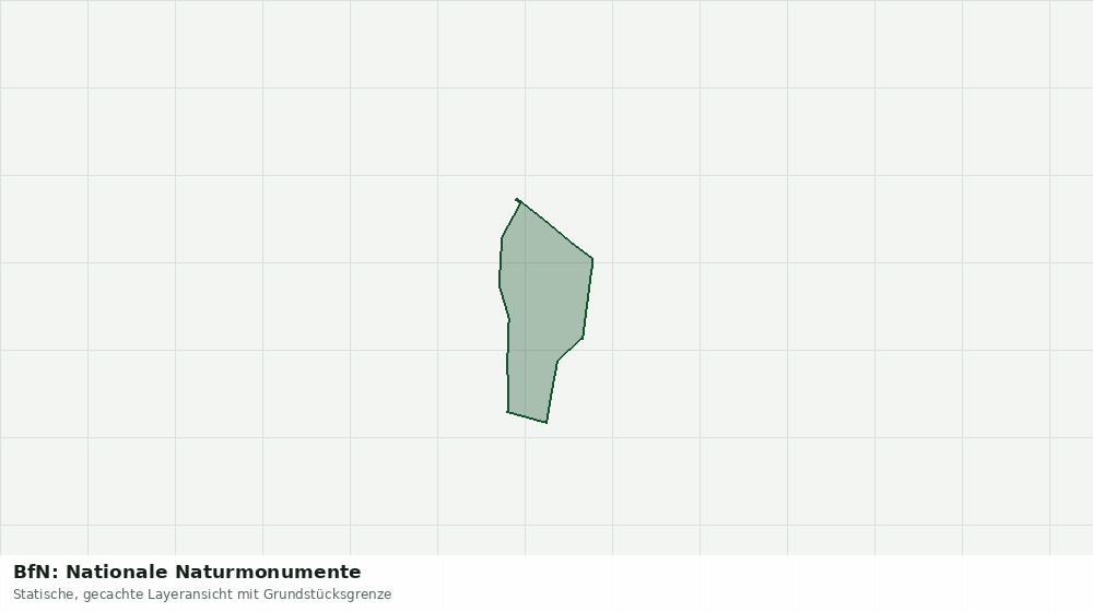 Statische Kartenansicht: BfN: Nationale Naturmonumente