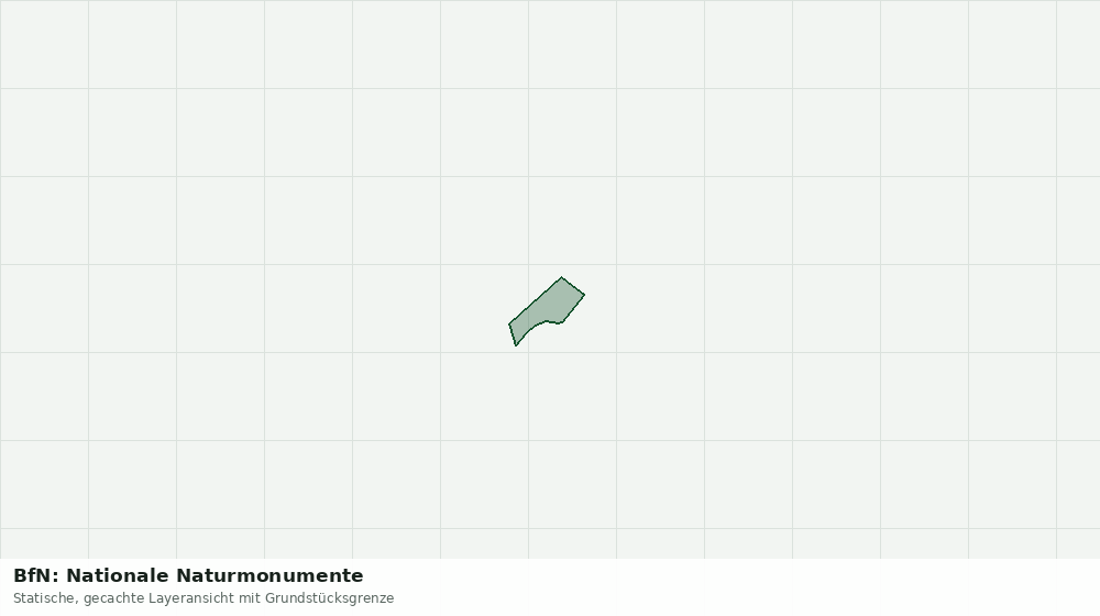 Statische Kartenansicht: BfN: Nationale Naturmonumente