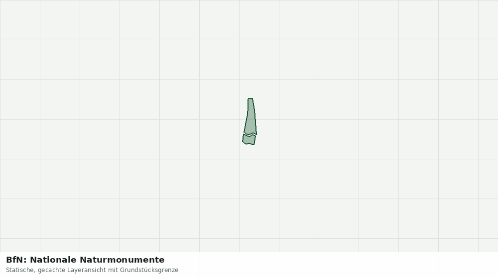 Statische Kartenansicht: BfN: Nationale Naturmonumente