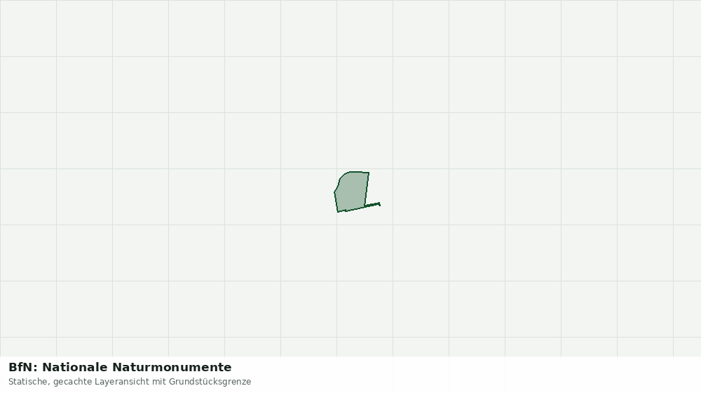 Statische Kartenansicht: BfN: Nationale Naturmonumente