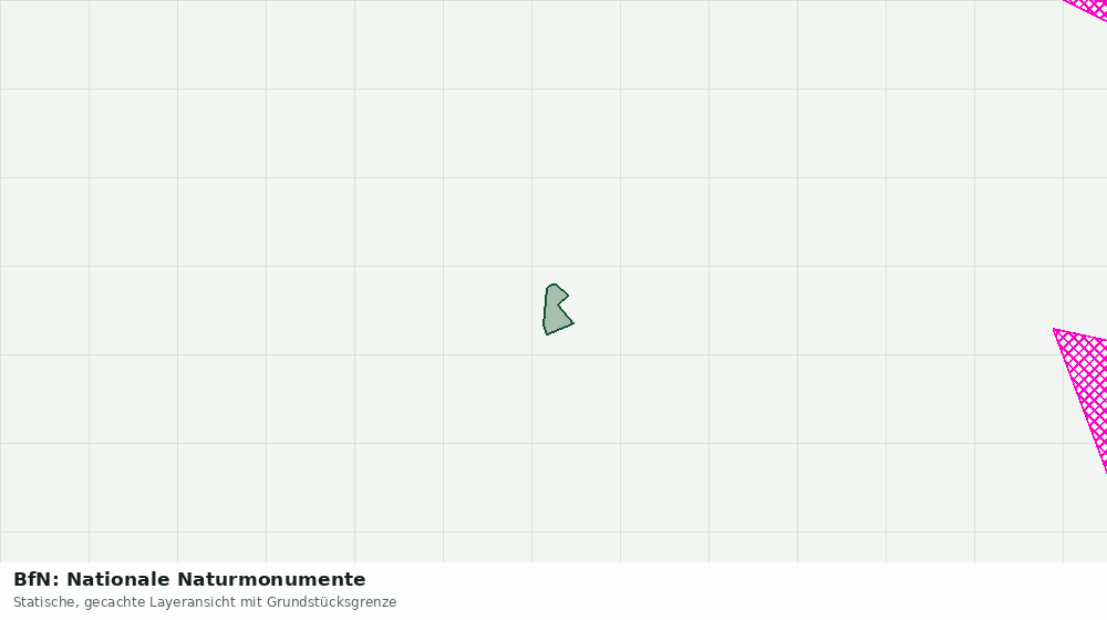 Statische Kartenansicht: BfN: Nationale Naturmonumente